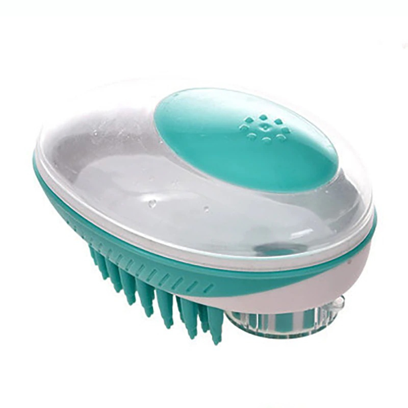 Brosse de bain pour chien DogWash / Bleu turquoise  | Truviafit