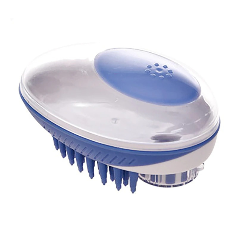 Brosse de bain pour chien DogWash / Bleu marine | Truviafit