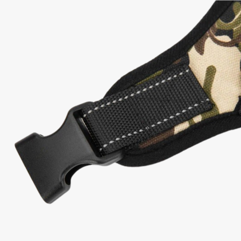 Boucle à clip du harnais anti-traction pour chien STAY / Camouflage | Truviafit